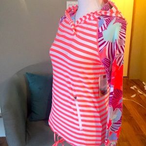 Title Nine Floral hoodie NWT